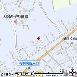 鹿児島県志布志市有明町野井倉8474-21周辺の地図
