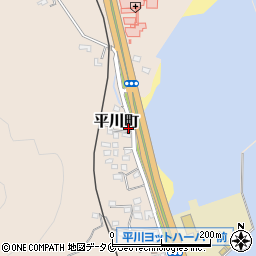 鹿児島県鹿児島市平川町2705周辺の地図