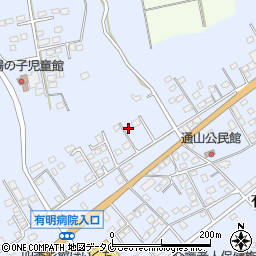 鹿児島県志布志市有明町野井倉8461-2周辺の地図