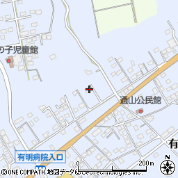 鹿児島県志布志市有明町野井倉8461-9周辺の地図