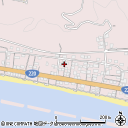 鹿児島県垂水市柊原545周辺の地図
