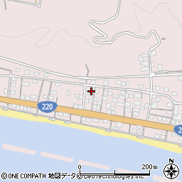鹿児島県垂水市柊原545-1周辺の地図