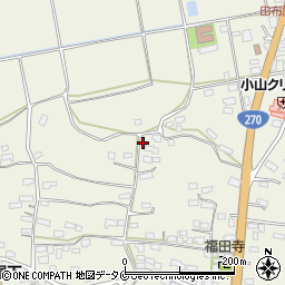 鹿児島県南さつま市金峰町尾下2719-2周辺の地図