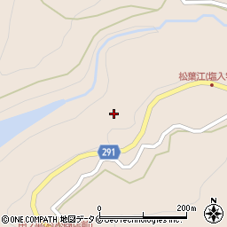 松元川辺線周辺の地図