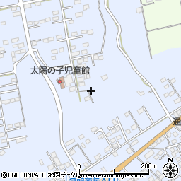 鹿児島県志布志市有明町野井倉8474-32周辺の地図
