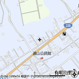 鹿児島県志布志市有明町野井倉8444周辺の地図