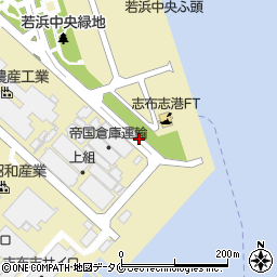 志布志港周辺の地図