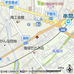 宮崎第一信用金庫串間支店周辺の地図