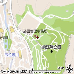 錦江湾公園トイレ３周辺の地図