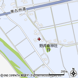 鹿児島県志布志市有明町野井倉6296-2周辺の地図