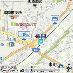 トレピウーノ　串間駅前店周辺の地図