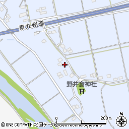 鹿児島県志布志市有明町野井倉6298-4周辺の地図