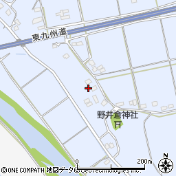 鹿児島県志布志市有明町野井倉6298-1周辺の地図