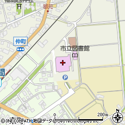 串間市文化会館周辺の地図