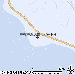 志布志湾大黒リゾートホテル周辺の地図