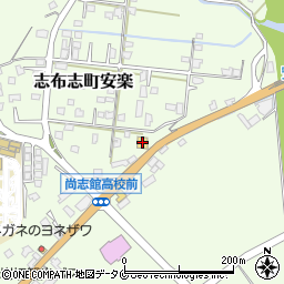 株式会社志布志タイヤセンター周辺の地図