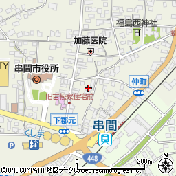 Ａ串間市・金庫のトラブル対応　２４Ｘ３６５安心受付センター周辺の地図