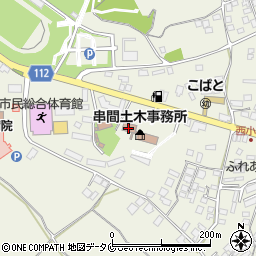 宮崎県串間土木事務所周辺の地図