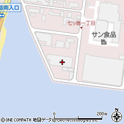 佐藤食品株式会社　鹿児島営業所周辺の地図