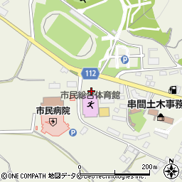 宮崎県串間市西方周辺の地図