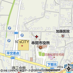 宮崎日日新聞串間支局周辺の地図