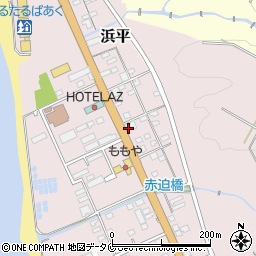 鹿児島県垂水市浜平2158周辺の地図