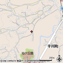 鹿児島県鹿児島市平川町1312周辺の地図