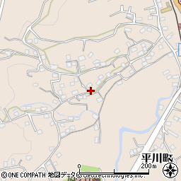 鹿児島県鹿児島市平川町1287周辺の地図