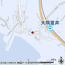 鹿児島県志布志市志布志町夏井599-2周辺の地図