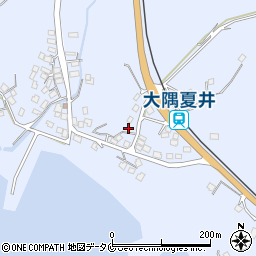 鹿児島県志布志市志布志町夏井602-5周辺の地図