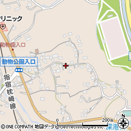 鹿児島県鹿児島市平川町1697-2周辺の地図