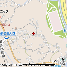 鹿児島県鹿児島市平川町1636周辺の地図