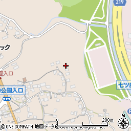 鹿児島県鹿児島市平川町1673周辺の地図