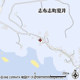 鹿児島県志布志市志布志町夏井689-2周辺の地図