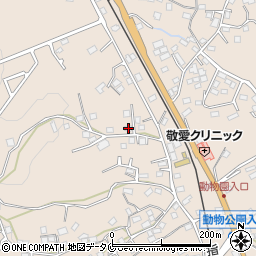 鹿児島県鹿児島市平川町1191-1周辺の地図