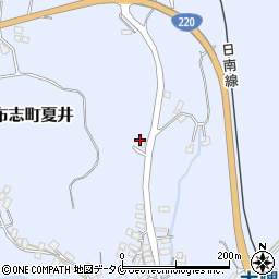 鹿児島県志布志市志布志町夏井638-2周辺の地図