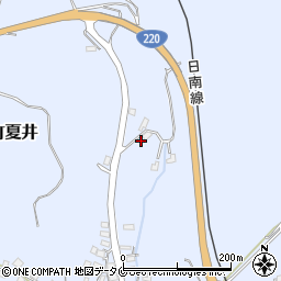 鹿児島県志布志市志布志町夏井742周辺の地図