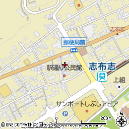 白鶴 志布志店周辺の地図