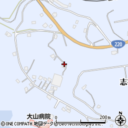 鹿児島県志布志市志布志町夏井1254-1周辺の地図
