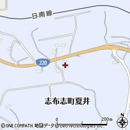 鹿児島県志布志市志布志町夏井1085-6周辺の地図