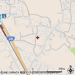 鹿児島県鹿児島市平川町1042-3周辺の地図