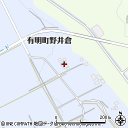 鹿児島県志布志市有明町野井倉5531-4周辺の地図