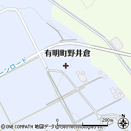 鹿児島県志布志市有明町野井倉5531-1周辺の地図