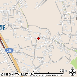 鹿児島県鹿児島市平川町1029周辺の地図