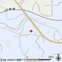 鹿児島県志布志市志布志町夏井1298-1周辺の地図
