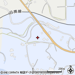 鹿児島県志布志市志布志町夏井1305周辺の地図