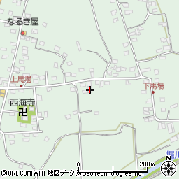 鹿児島県南さつま市金峰町大野4218-4周辺の地図