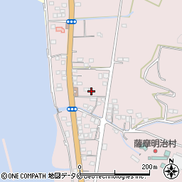 鹿児島県垂水市浜平1887-1周辺の地図