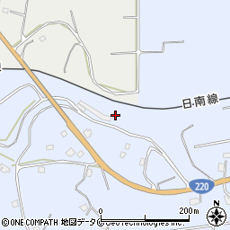 鹿児島県志布志市志布志町夏井1401-1周辺の地図