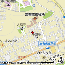 志布志教会周辺の地図